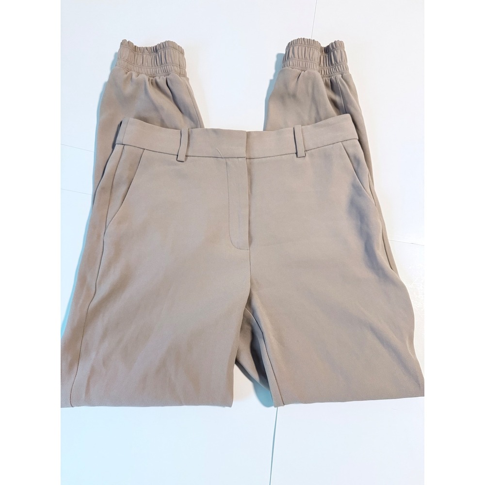 Aritzia BABATON Atelier Jogger Dress Pants Size 4 Oatmeal